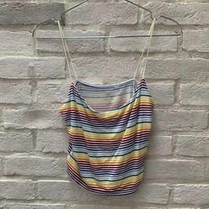 women’s cropped tank top